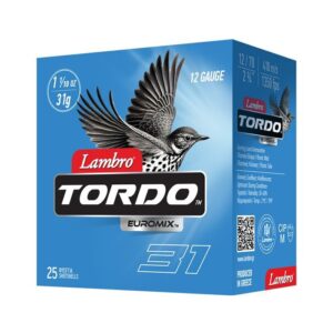 Lambro Tordo Euromix Φυσίγγια cal12 70mm 31gr 25τμχ