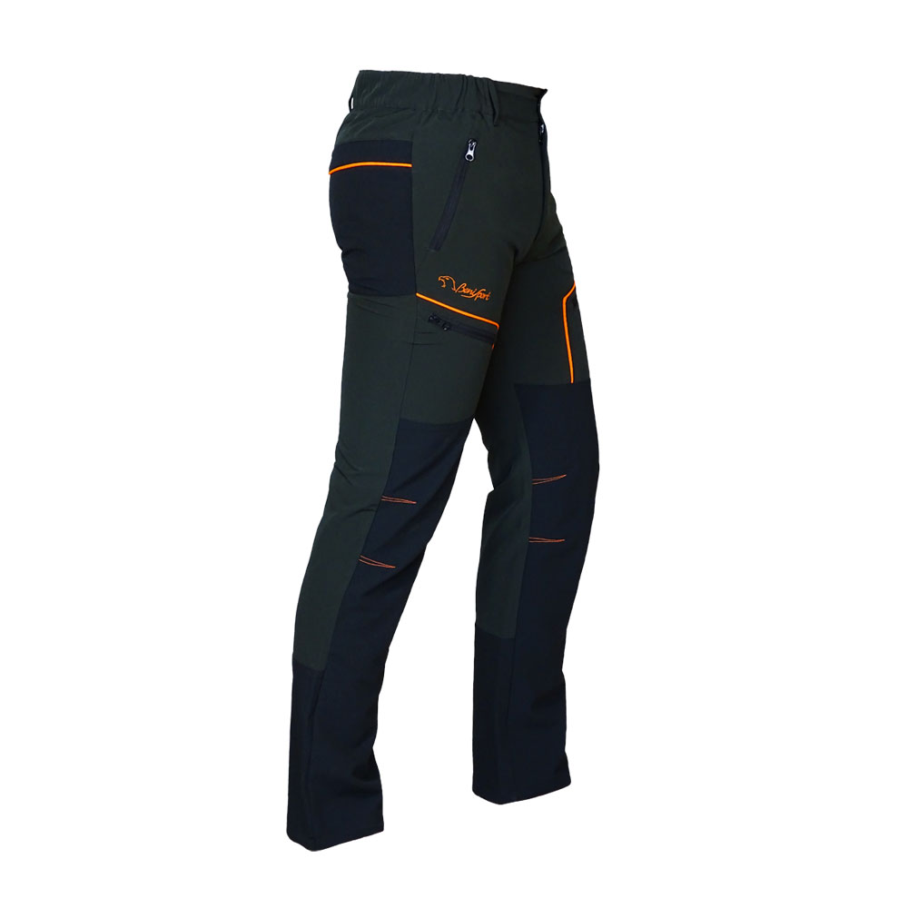 Benisport 6300 Κυνηγετικό Παντελόνι Χακί-Μαύρο