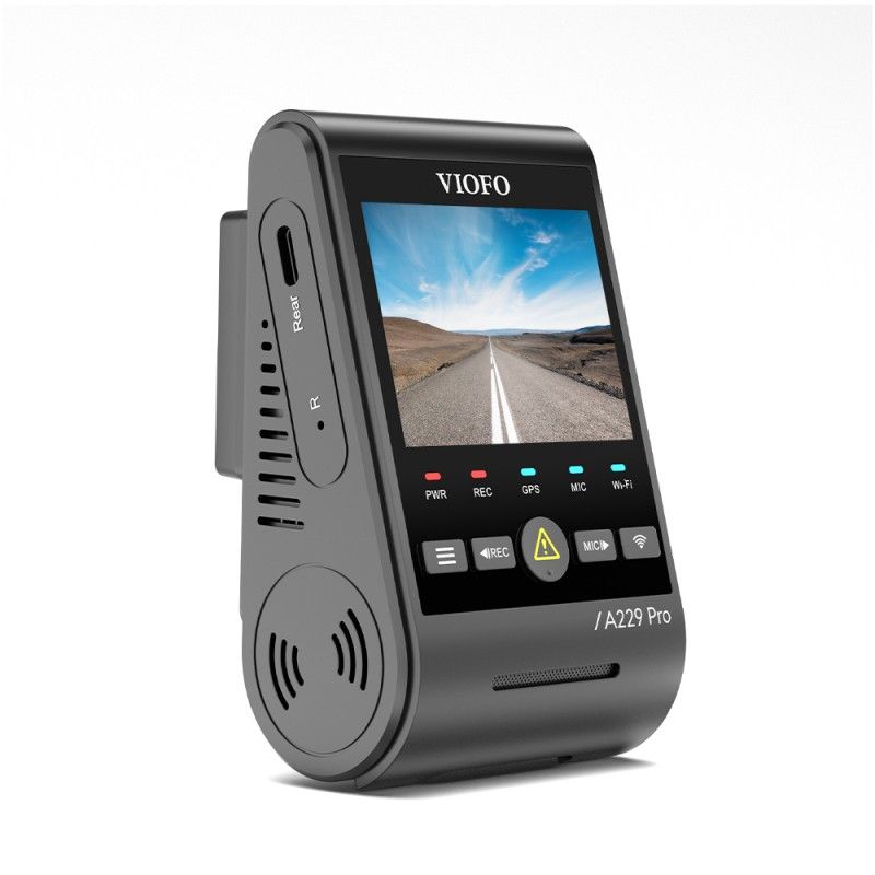 Viofo A229 Pro Κάμερα Dash Αυτοκινήτου DVR με Φωνητικές Εντολές (4K HDR/Sony Starvis 2/Φωνητική Εντολή/GPS/WiFi/LCD 2.4") - Image 7