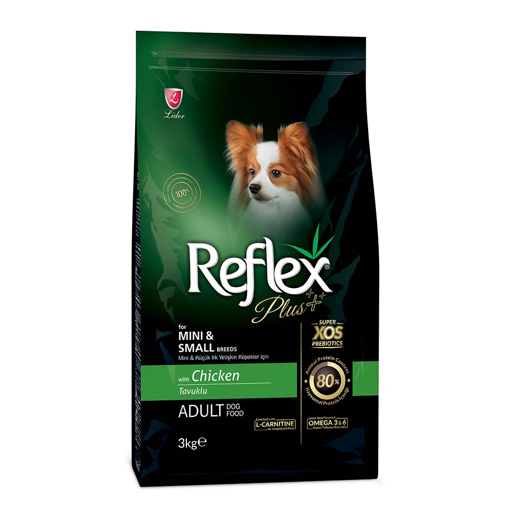 Reflex Plus Adult Mini - Small Ξηρά Τροφή Σκύλων Κοτόπουλο 3kg