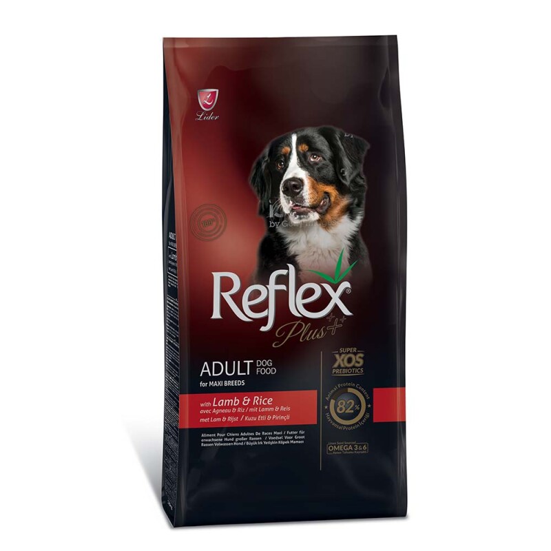 Reflex Plus Adult Maxi Ξηρά Τροφή Σκύλων Αρνί 18kg