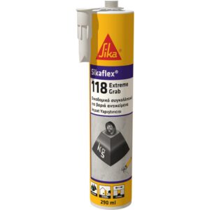 Σφραγιστικό φύσιγγα Sika sikaflex 118 extreme grab άσπρο 290ml 564091