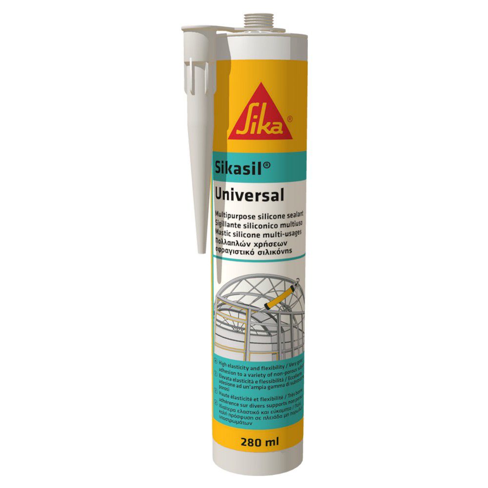 Σιλικόνη φύσιγγα Sika sikasil universal μπεζ 280ml