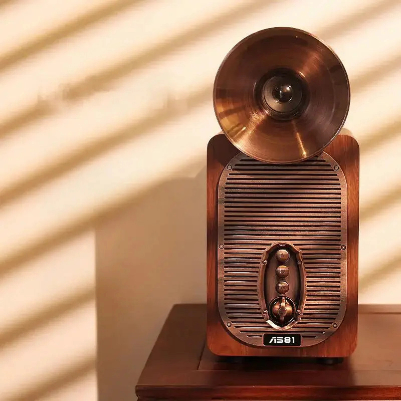 Old Street Audio Ασύρματο Ηχείο Retro Ξύλινο (30W/Μπαταρία 4000mAh/Bluetooth 5.4/USB/TF/FM Radiο/TWS) - Image 2