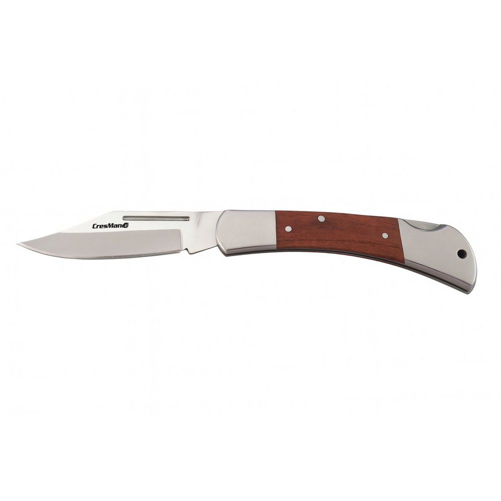 Σουγιάς ξύλινος Cresman 18cm (λάμα 7cm) blister