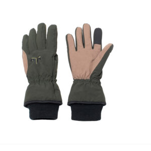 Zotta Forest Worn Γάντια Αδιάβροχα Καφέ-Πράσινο