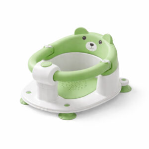 Giggles & Co. Κάθισμα Μπάνιου Μωρού 6+ Μηνών με 4 Βεντούζες & Εργονομική Πλάτη (Πράσινο)