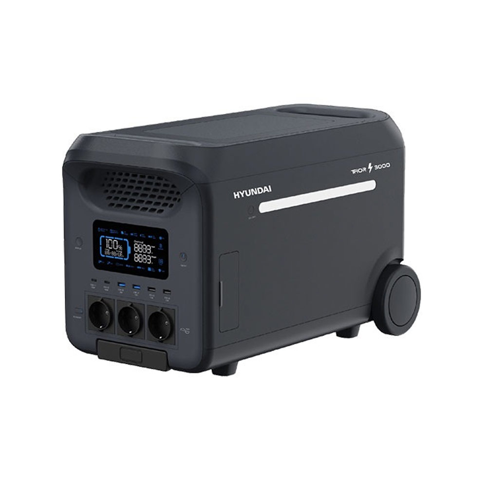 Hyundai Thor 1800 Power Station - Φορητός Σταθμός Παραγωγής Ρεύματος 1229Wh
