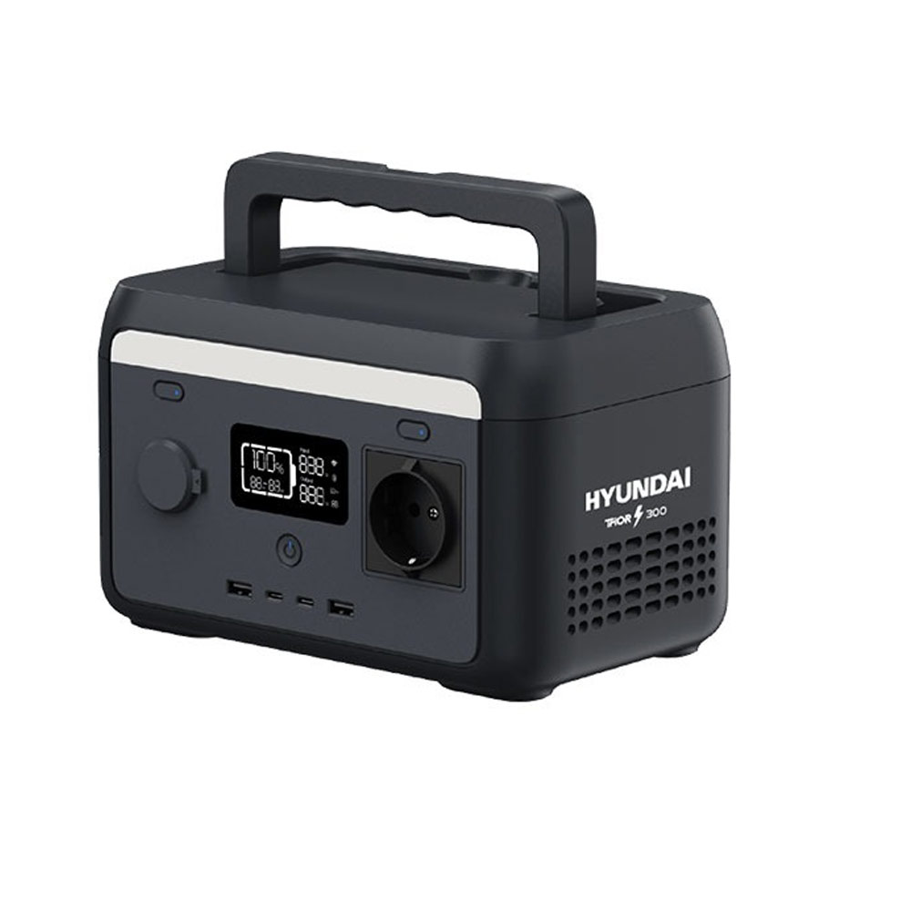 Hyundai Thor 300 Power Station - Φορητός Σταθμός Παραγωγής Ρεύματος 204.8Wh