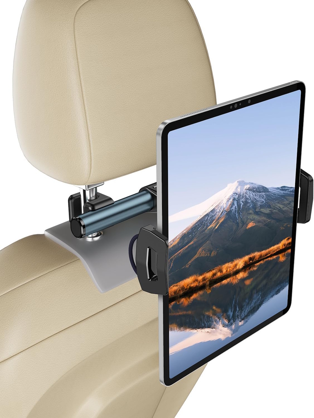 APPS2Car IP3-HR02 Βάση Tablet για Προσκέφαλο Αυτοκινήτου (4.7"-13"/360°/Αντιολισθητική/Αντικραδασμική/Γρήγορη Εγκατάσταση) - Image 2