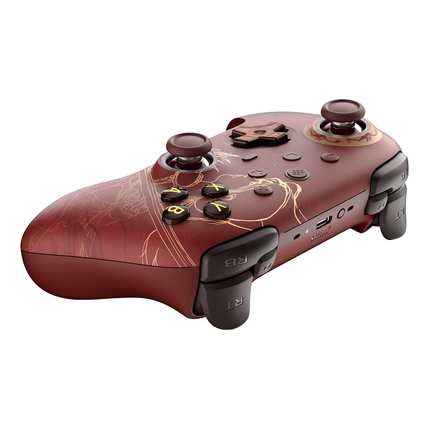 8BitDo Ultimate 2 WUCHANG Fallen Feathers (Windows/Android) Wireless 2.4GHZ/Bluetooth (TMR Joysticks/Hall & Tactile Triggers/1000Hz) - Image 3