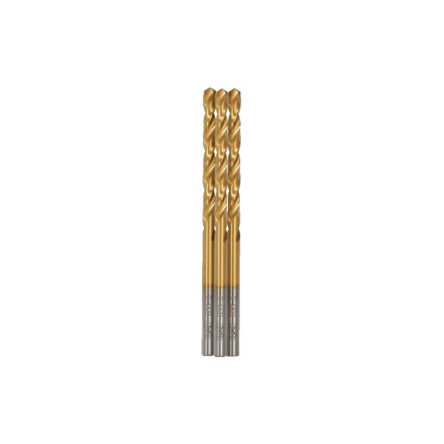 CAT Τρυπάνι τιτανίου HSS σετ:3τεμ 3x61mm DA02003 - Image 2