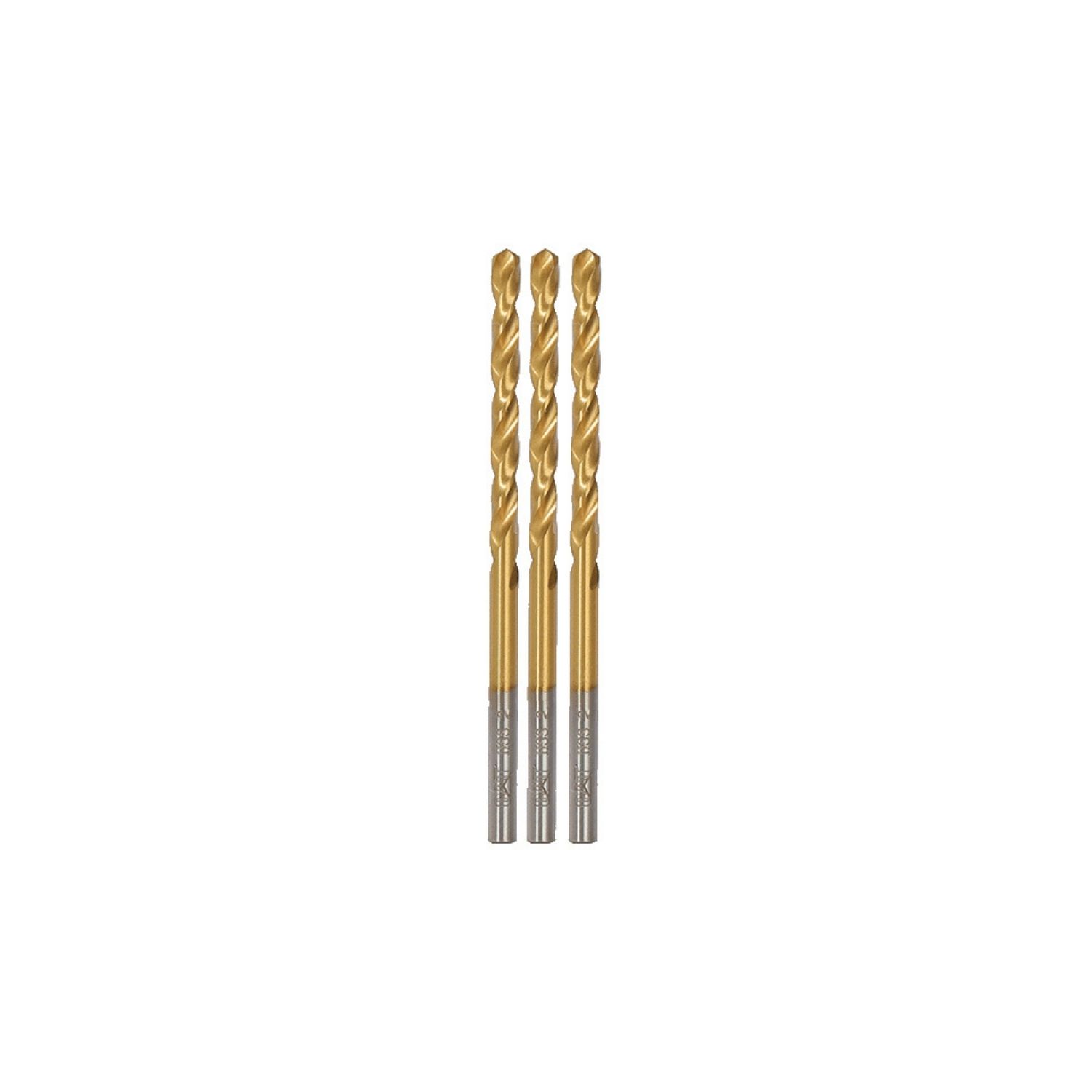 CAT Τρυπάνι τιτανίου HSS σετ:3τεμ 2x49mm DA02001 - Image 2