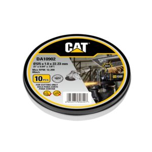 CAT Τροχός κοπής inox 125x1mm σε μεταλικό κουτί DA10902 (τιμή/τεμ)