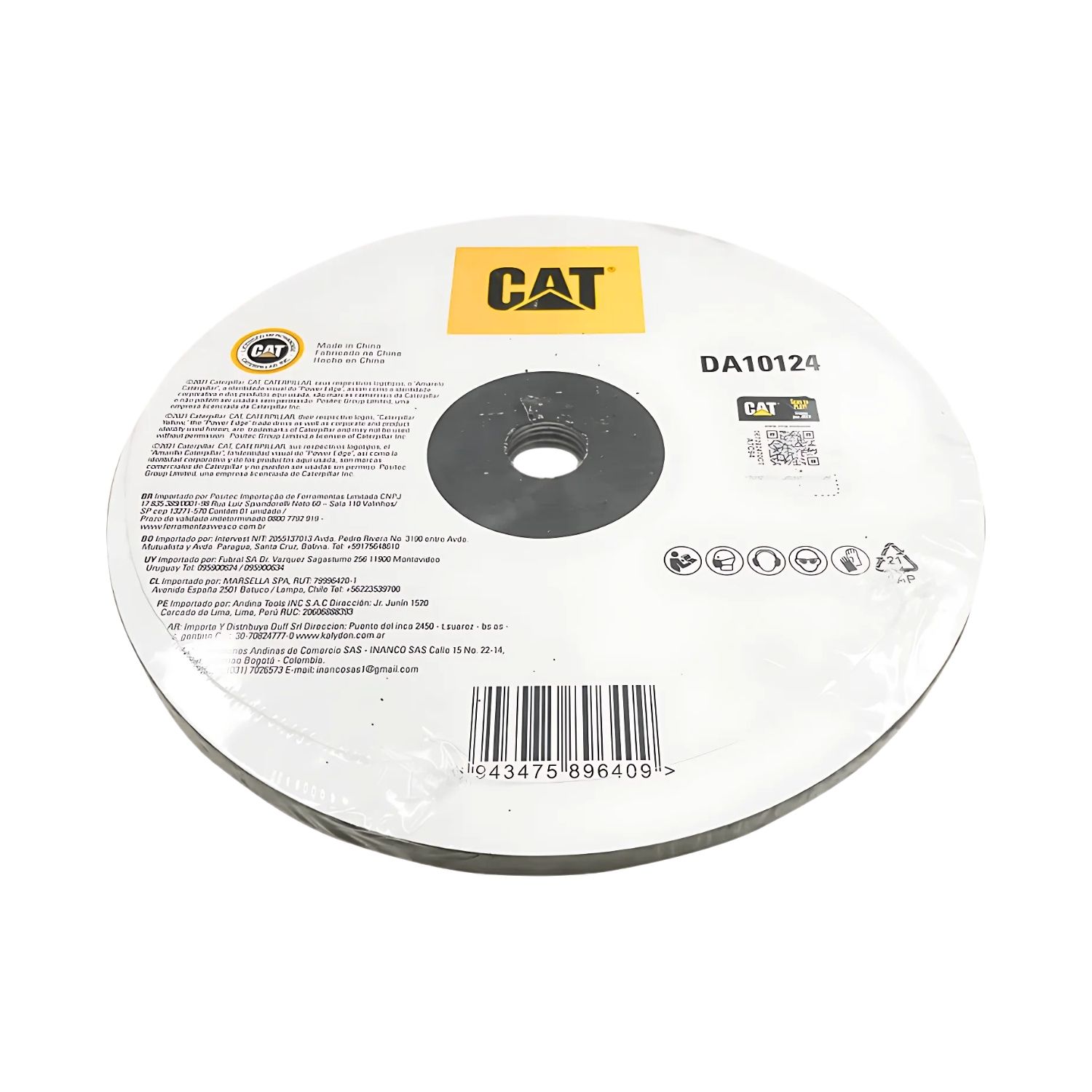 CAT Τροχός κοπής inox 230x2mm σετ:5τεμ. DA10124 (τιμή/τεμ) - Image 2