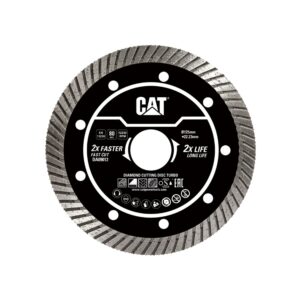 CAT Δίσκος κοπής διαμαντέ turbo 125x22.23x2.4mm DA09012