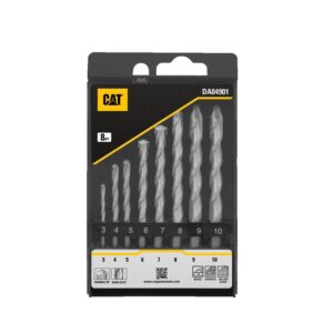 CAT Τρυπάνι μπετού σετ:8τεμ. DA04901