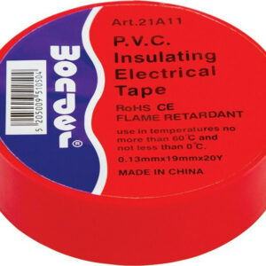 Ταινία μονωτική Wonder κόκκινη 19mmx20m