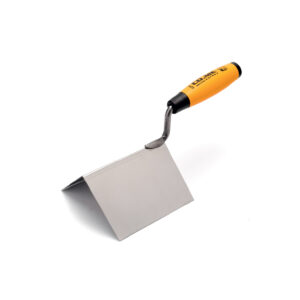 COME Μυστρί εξωτερικής γωνίας inox 110x75mm 324EX110