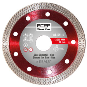 Δίσκος διαμαντέ Turbo Super Thin (Gres) Pro 125mm 194125