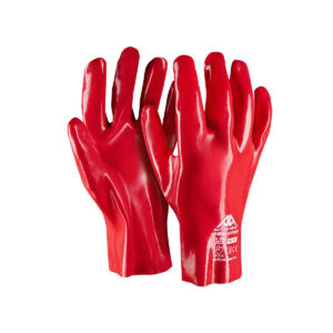 Γάντια χημικών Νο4 PVC πετρελαίου 10''-27cm Redstart