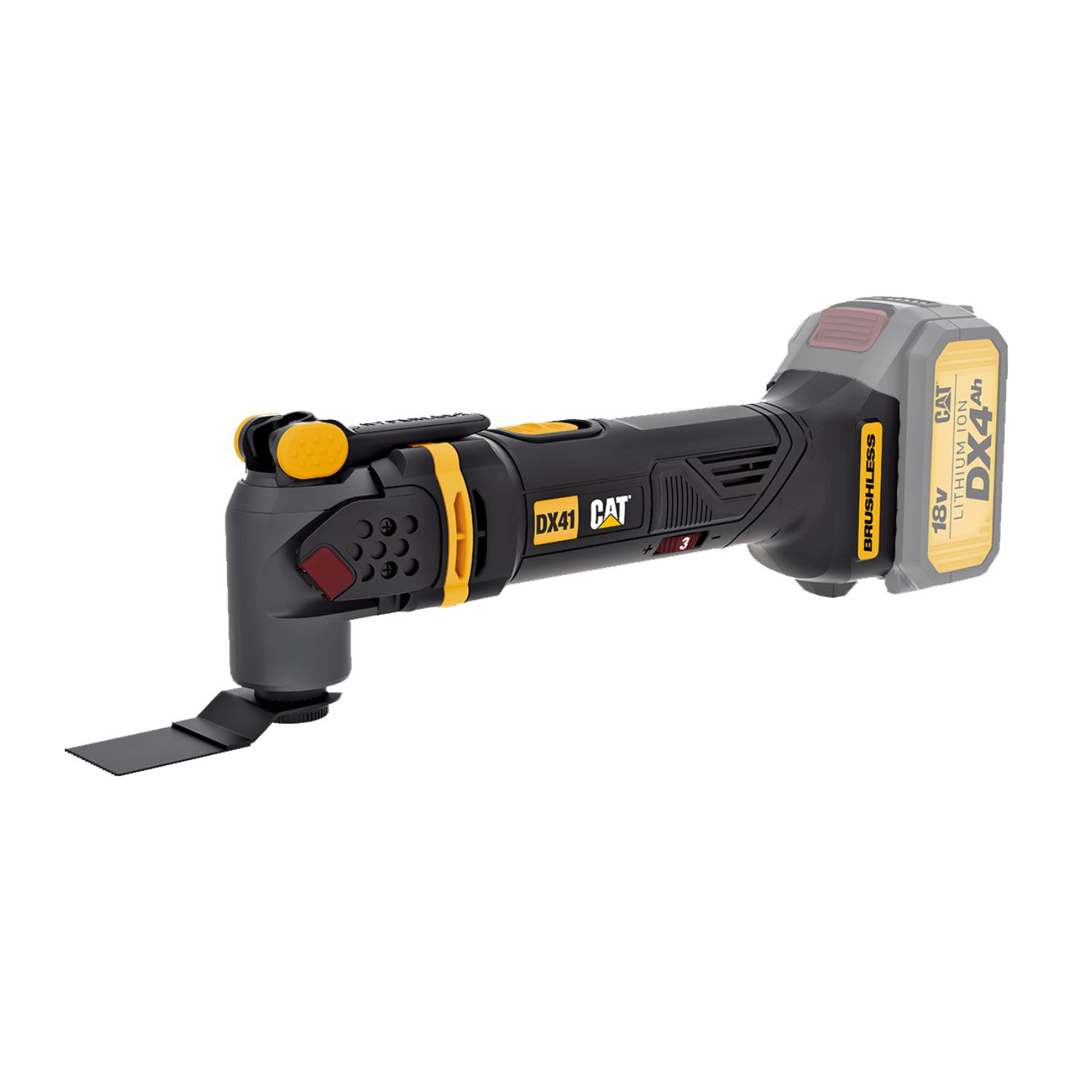CAT Solo Πολυεργαλείο brushless SDS 18V με 14 λάμες DX41B - Image 2