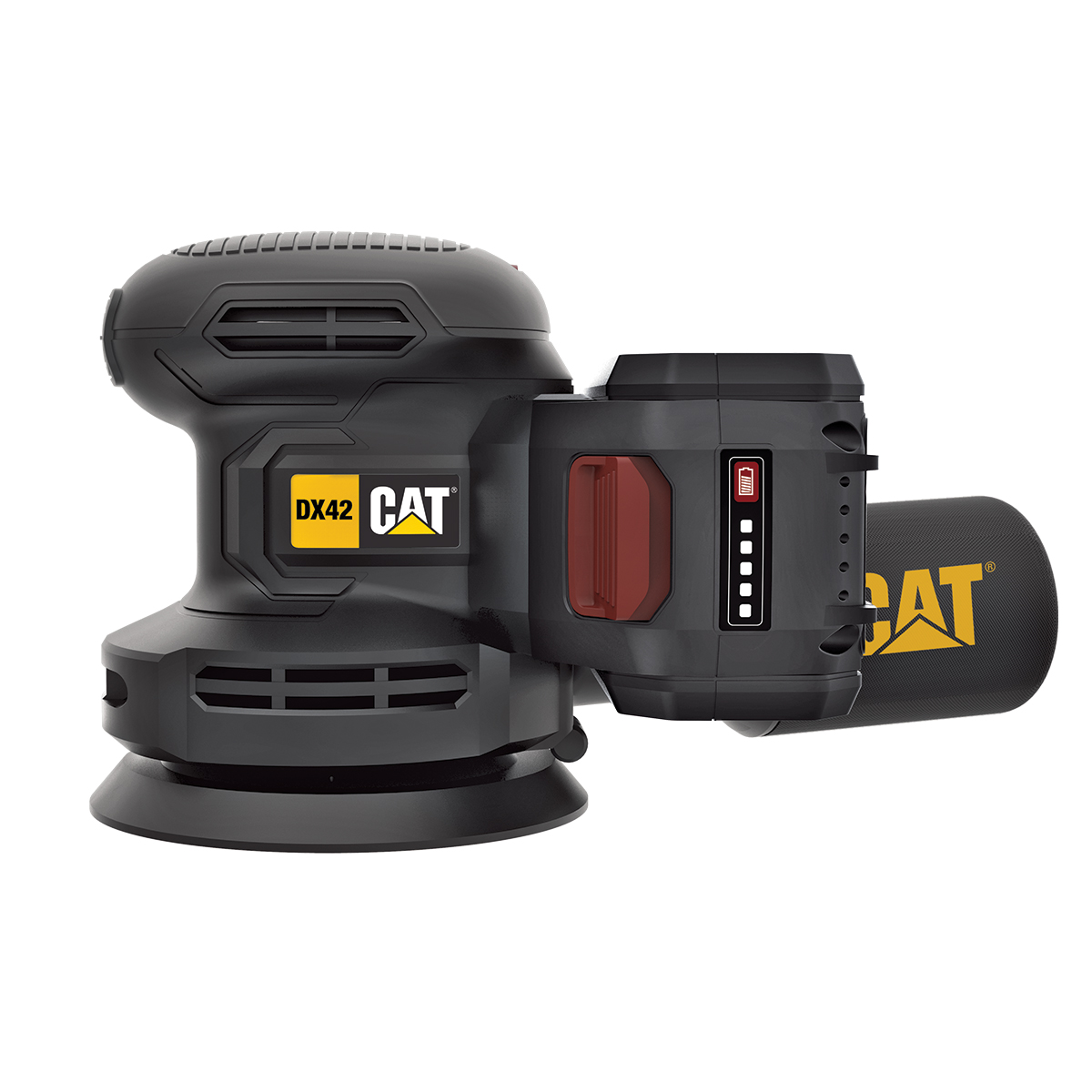 CAT Solo Τριβείο έκκεντρο 125mm Brushless 18V DX42B - Image 2