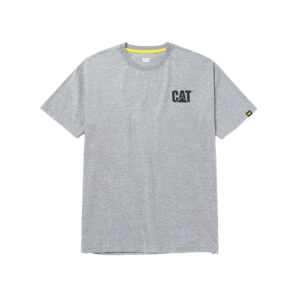 CAT Μπλουζάκι κοντομάνικο γκρι trademark tee 2XL W05324