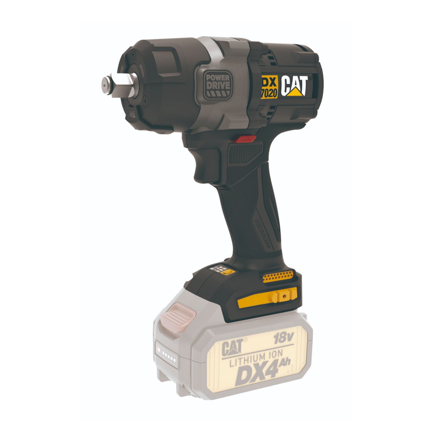 CAT Solo Μπουλονόκλειδο Li-ion 18V με υποδοχή 1/2" DX7020B - Image 2