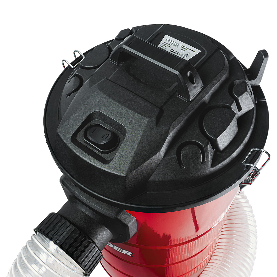 RAIDER Αναρροφητήρας ρινισμάτων και σκόνης 1200W με κάδο 55lt RD-DC02 059909 - Image 2