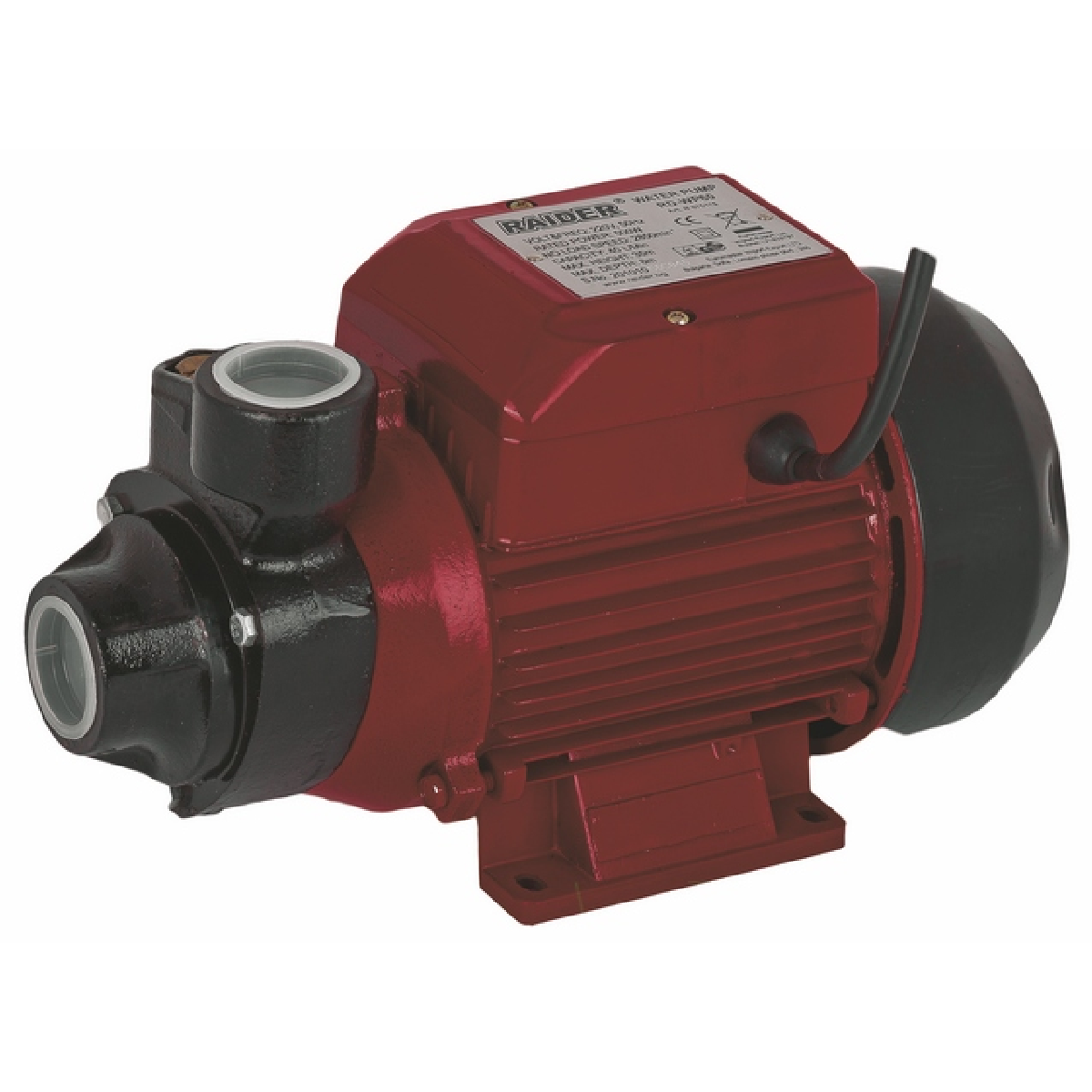 RAIDER Αντλία ηλεκτρική περιφερειακή νερού RD-PK60 370W 070101