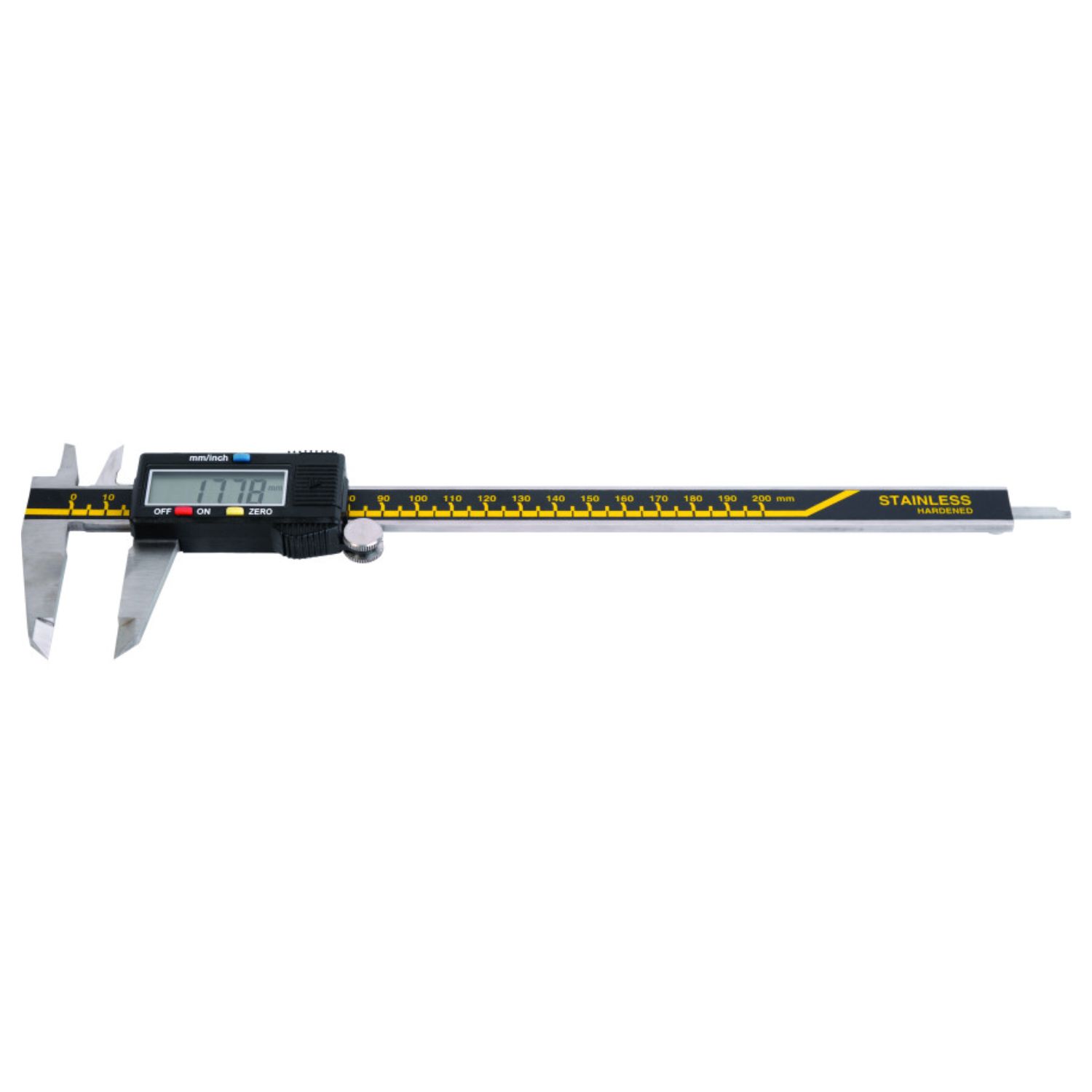 TOP MASTER Παχύμετρο ψηφιακό κασετίνα 235ΜΜ 0-150ΜΜ 280301