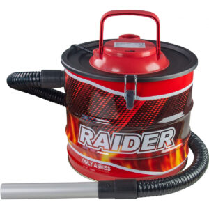 RAIDER Σκούπα στάχτης 1000W με κάδο 18lt RD-WC02N 090304