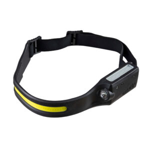 TOP MASTER Φακός επαναφορτιζόμενος κεφαλής led αδιάβροχος IPX4 με αισθητήρα 232508