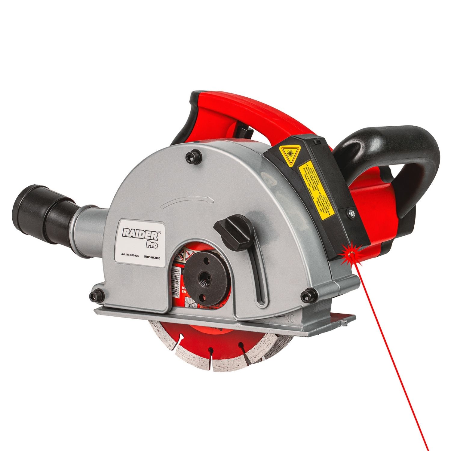 RAIDER Φρέζα αυλακώσεων 1700W 150mm RDP-WCH05 020905 - Image 2