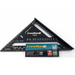 Γωνιόμετρο μαραγκών Cresman 18cm
