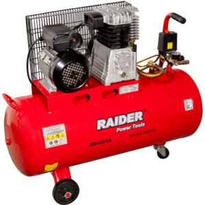 RAIDER Αεροσυμπιεστής 100L RD-AC18 1.8kW 120118