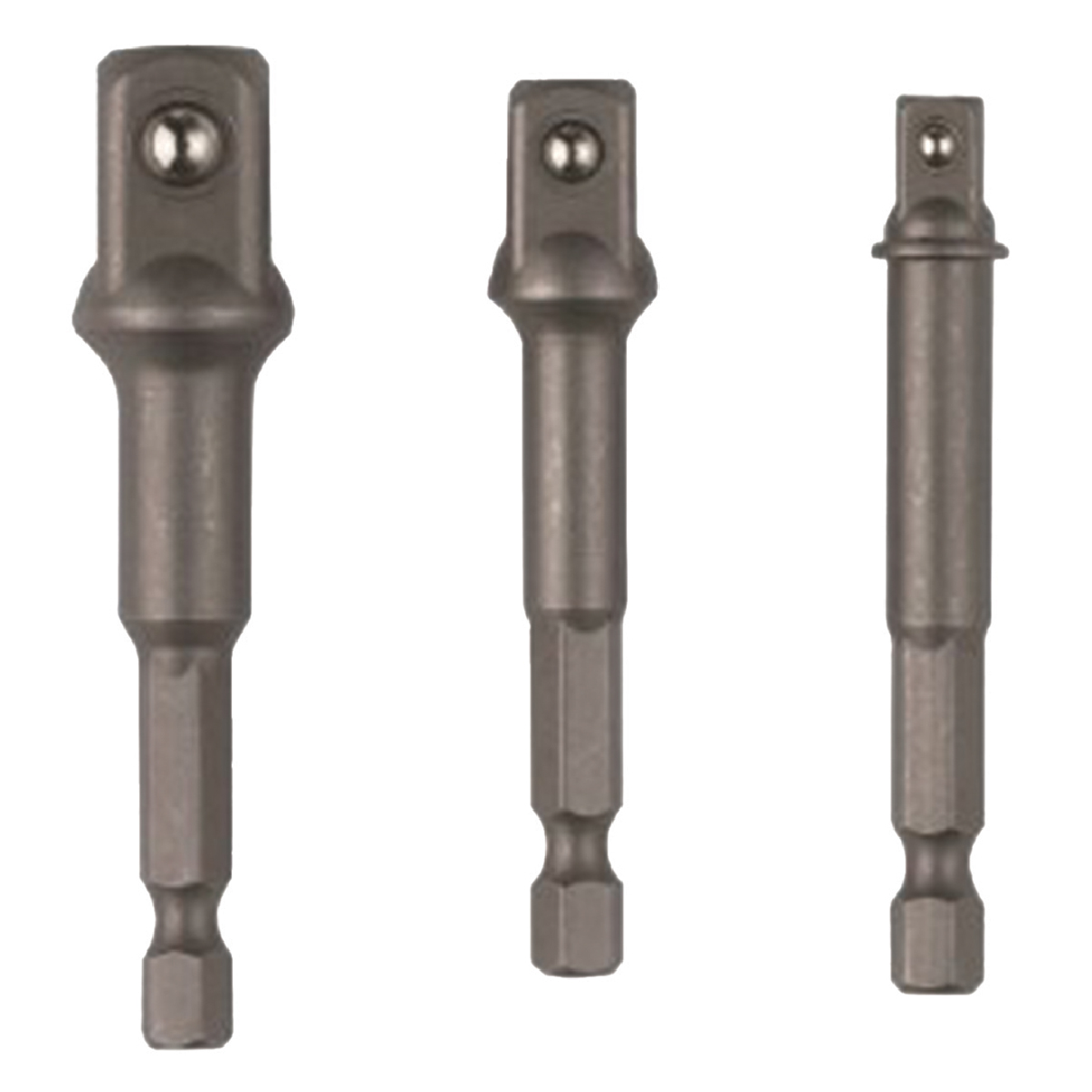 RAIDER Αντάπτορες σετ 3τεμ (ΑΠΌ 1/4'' ΣΕ 1/4'',3/8'',1/2'') 158904
