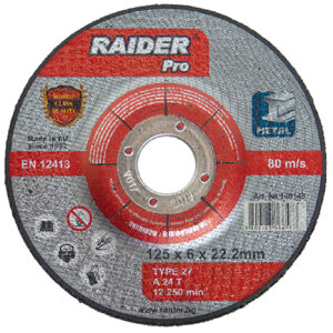 RAIDER Τροχός λείανσης Pro 230*6*22.2mm 160147