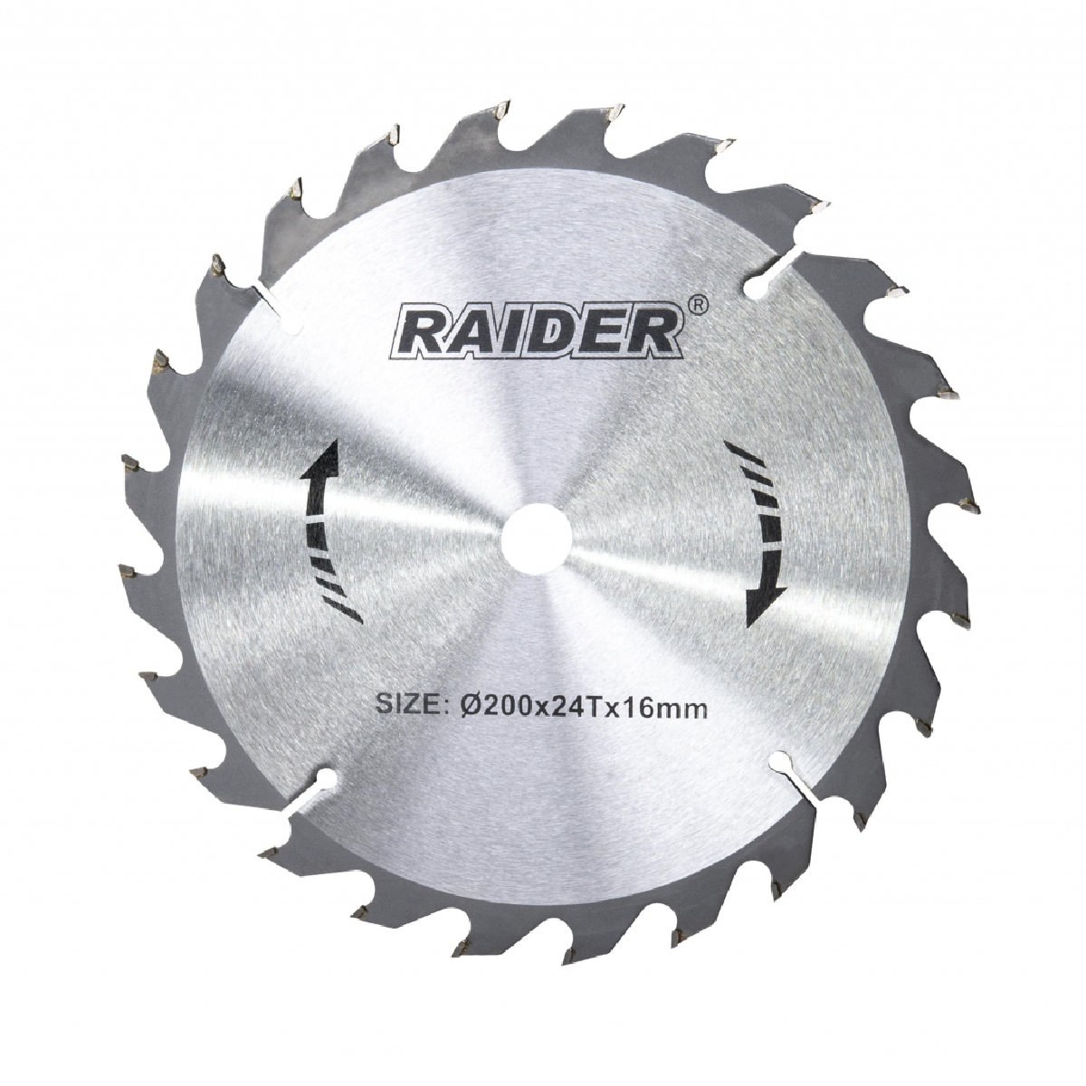 RAIDER Δίσκος κοπής ξύλου Φ16/Φ200/24Δόντια 163130