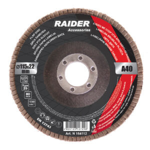 RAIDER Δίσκος φυλλαράκι Φ115 Α040 164112