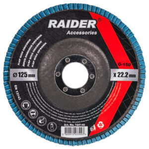 RAIDER Δίσκος φυλλαράκι Φ125 G150 164140
