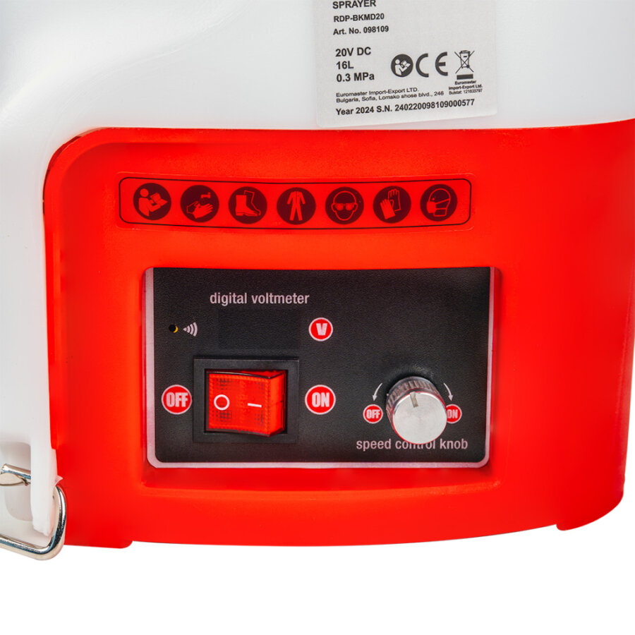 RAIDER R20 Solo Ψεκαστήρας 16L 3bar RDP-BKMD20 098109 - Image 6