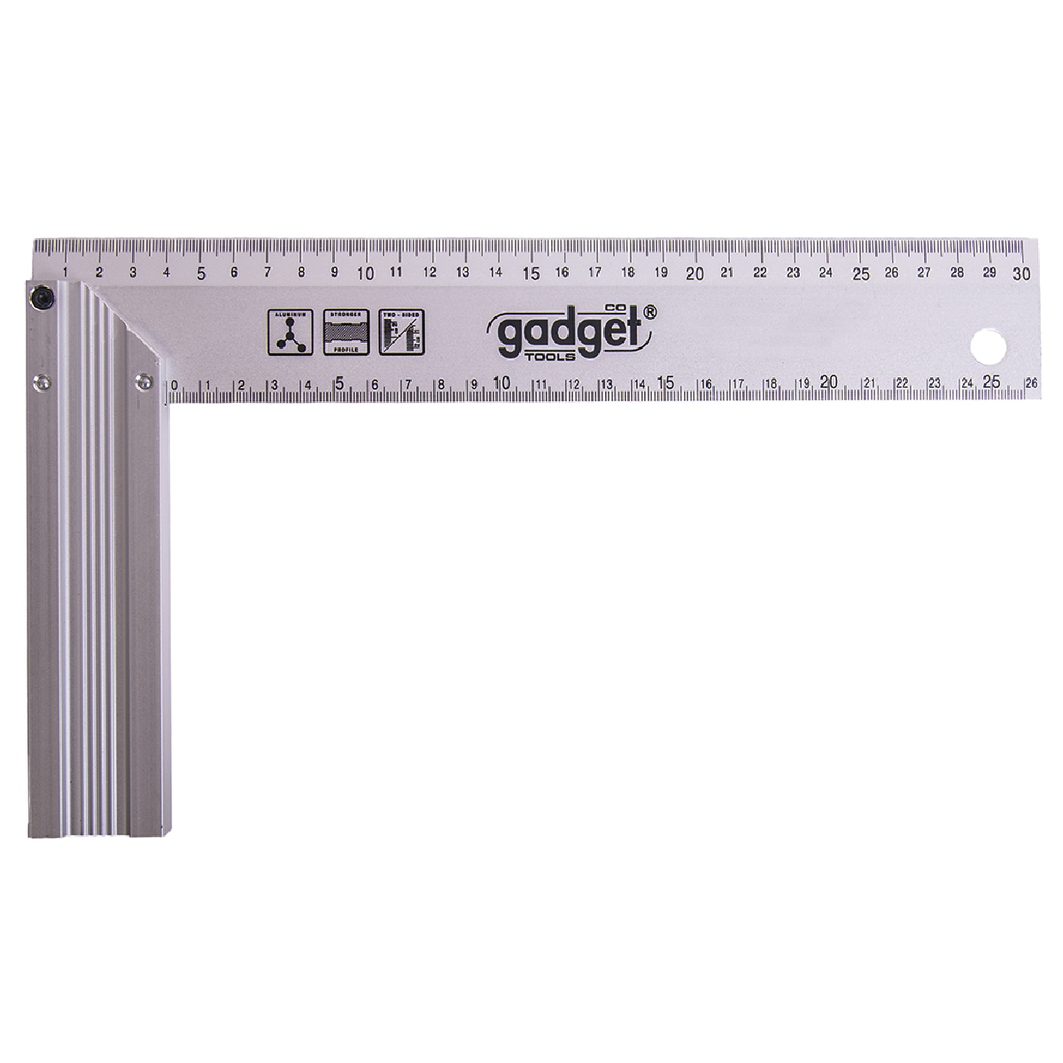 GADGET Γωνία μαραγκών αλουμινίου 400mm 280904