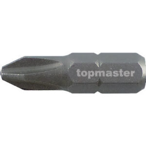 TOP MASTER Μύτη κατσαβιδιού με μέγεθος PH3 25mm συσκευασία 2τεμ. 338702