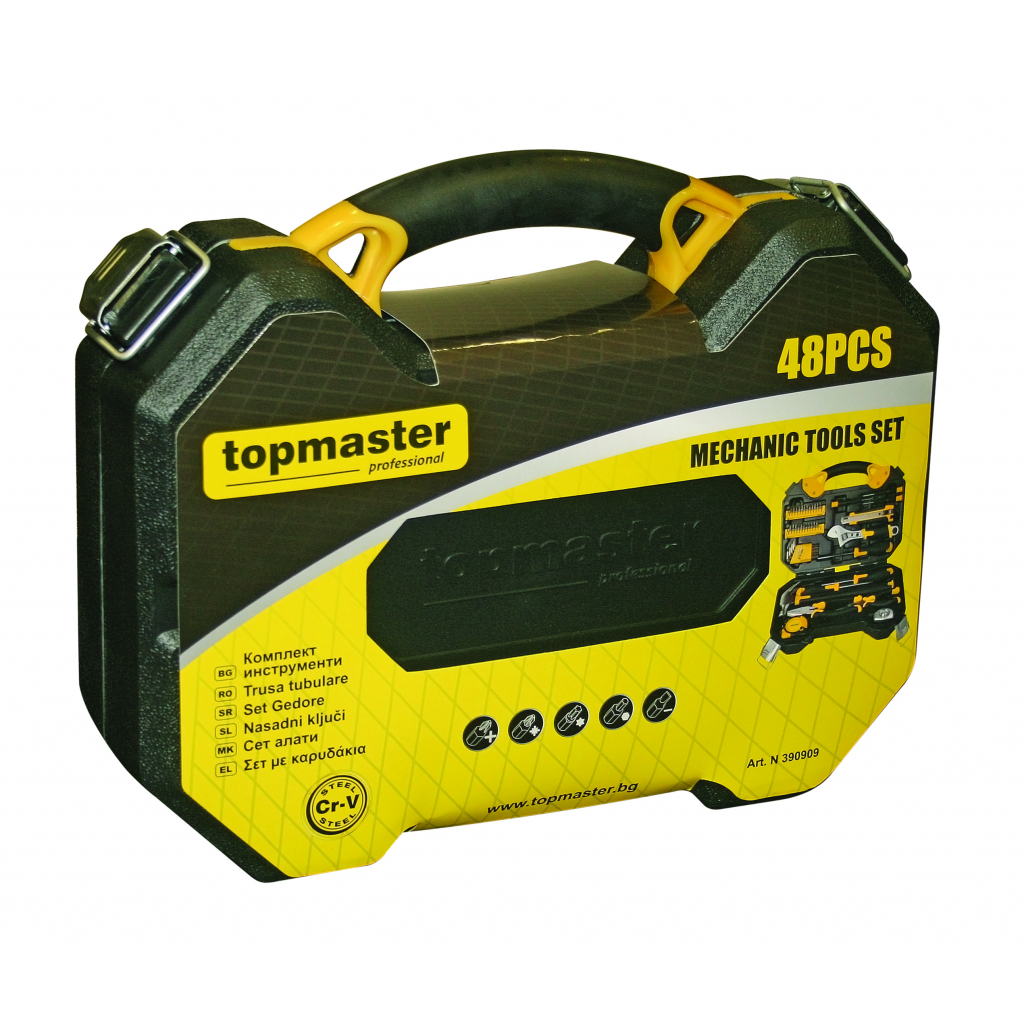 TOP MASTER Εργαλειοθήκη 48τεμ 390909 - Image 2