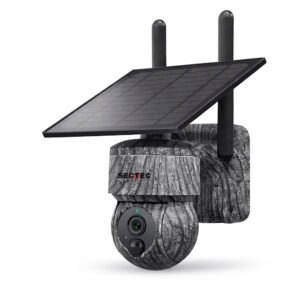 Sectec ST-517C 4G 3MP Version Κάμερα Κυνηγιού με Εφαρμογή, Ηλιακό Πάνελ και Ρομποτική Κίνηση (7800mAh/IP65)