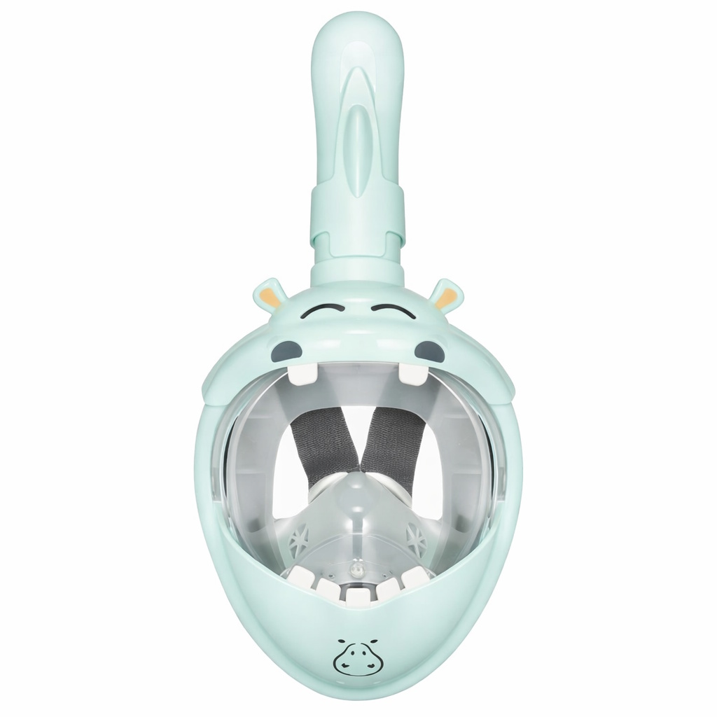 Thenice KF-4 Παιδική Μάσκα Θαλάσσης Ιπποποταμάκι Full Face Snorkel Mask (XS/S)