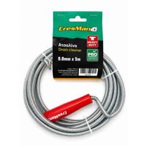 Ατσαλίνα σπιράλ 5m x 9mm Cresman