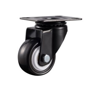 Ροδάκι Cresman black PVC 40mm περιστρεφόμενο 30kg ρόδα